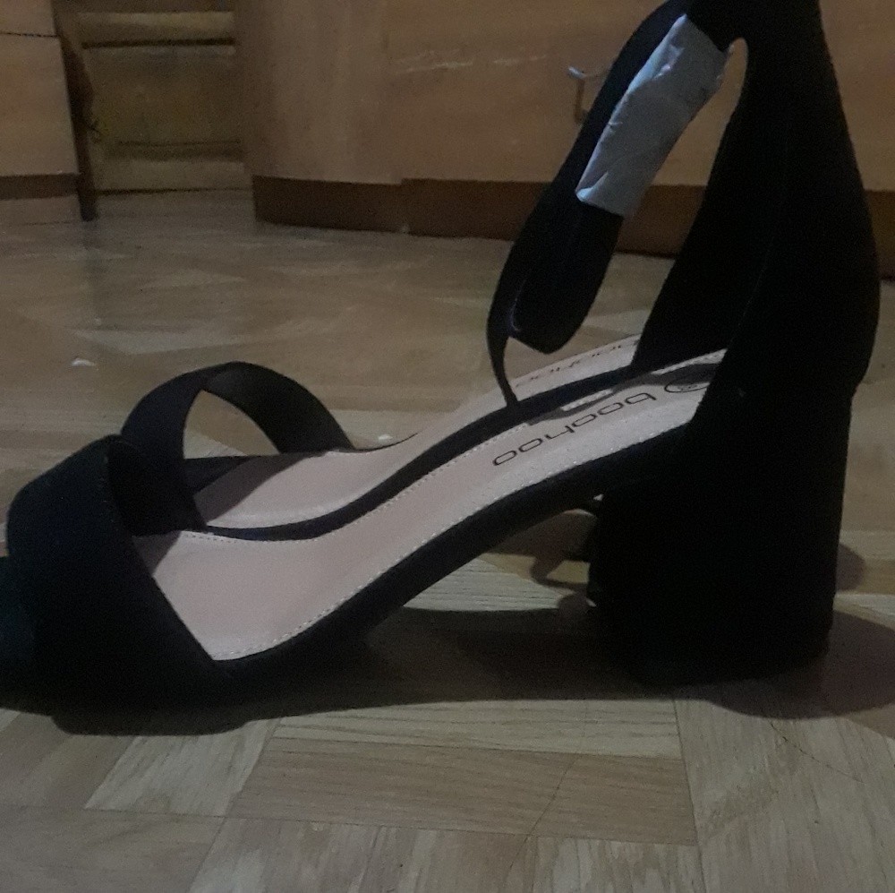 Boohoo Wide Fit Block Heels